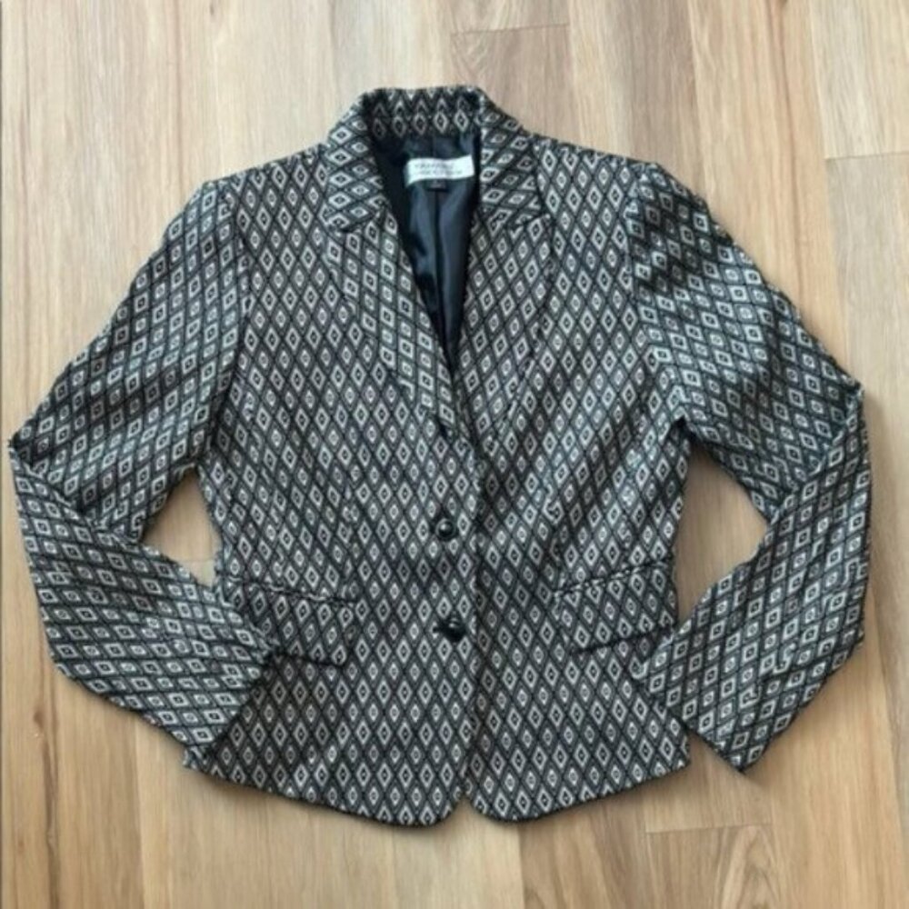 Tahari Silver Blazer